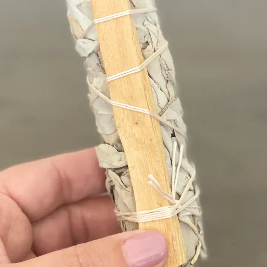 White Sage Smudge Sticks With Palo Santo