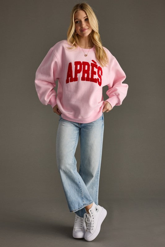 Apres Sweatshirt | Pink/Red
