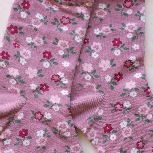 Garden Flower Socks | Pink