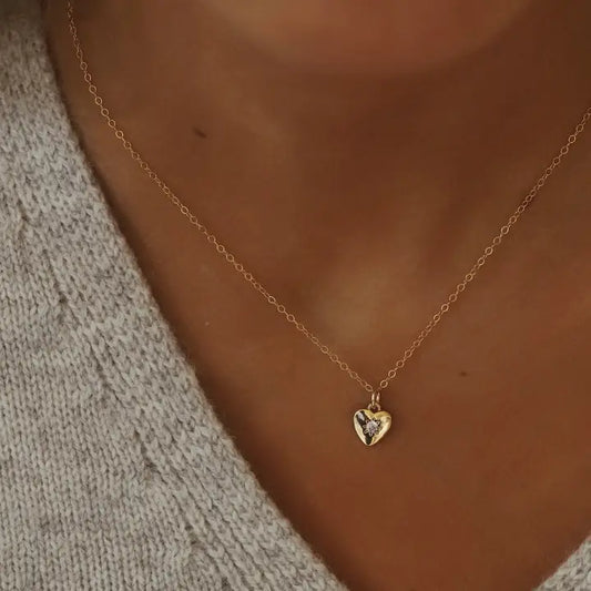 Astra Heart Necklace