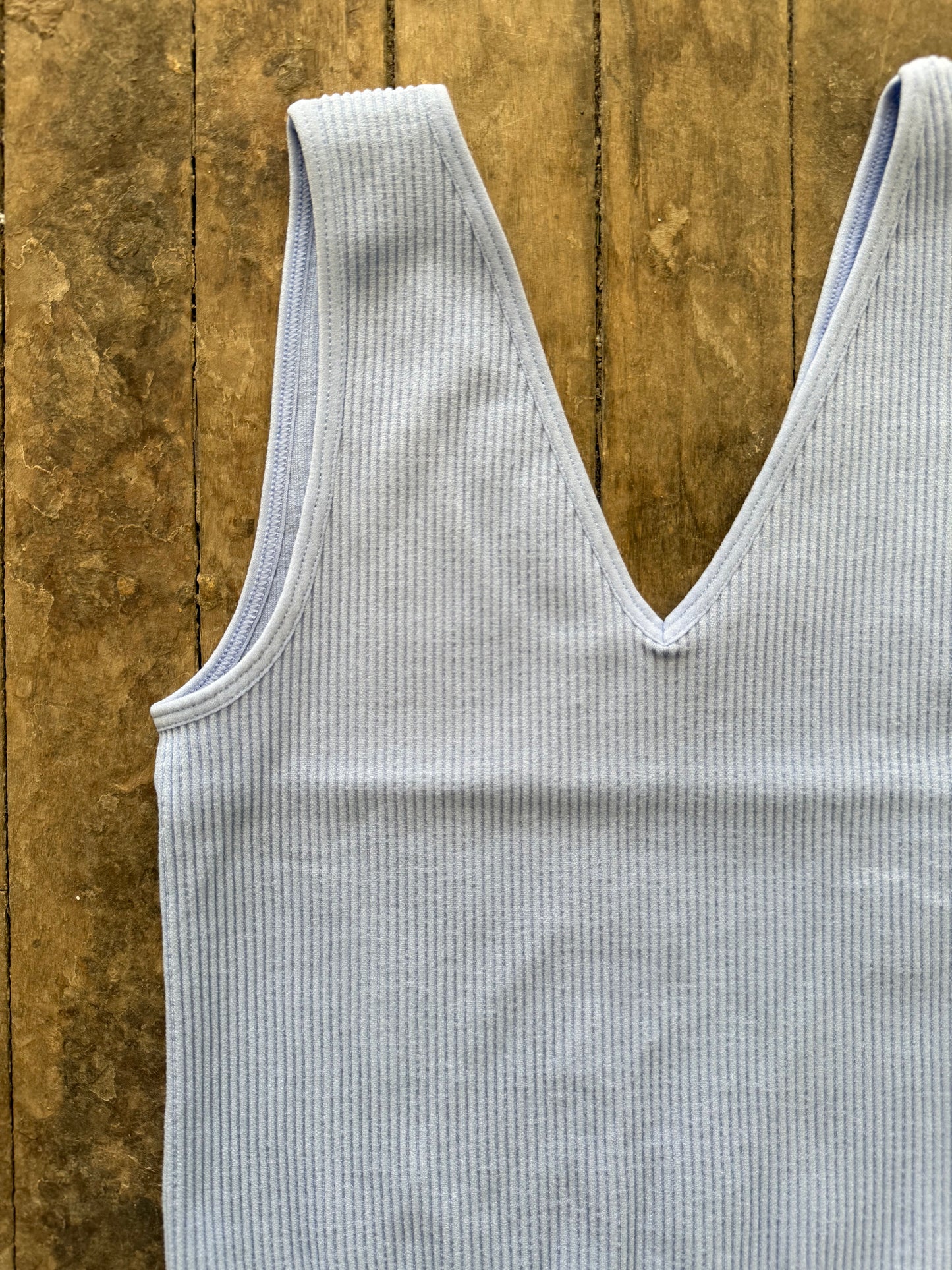 Active Basic Ribbed Brami | Baby Blue