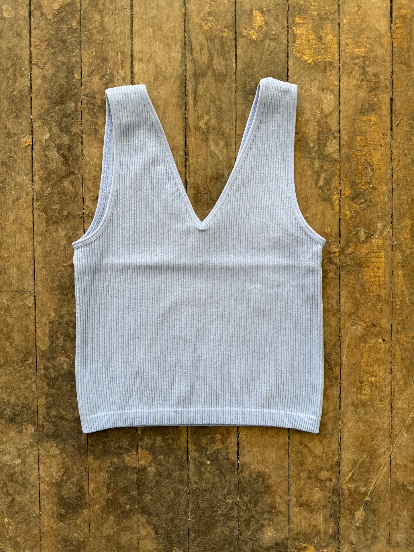 Active Basic Ribbed Brami | Baby Blue
