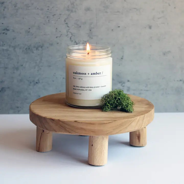 Oakmoss and Amber 8 Oz Soy Candle