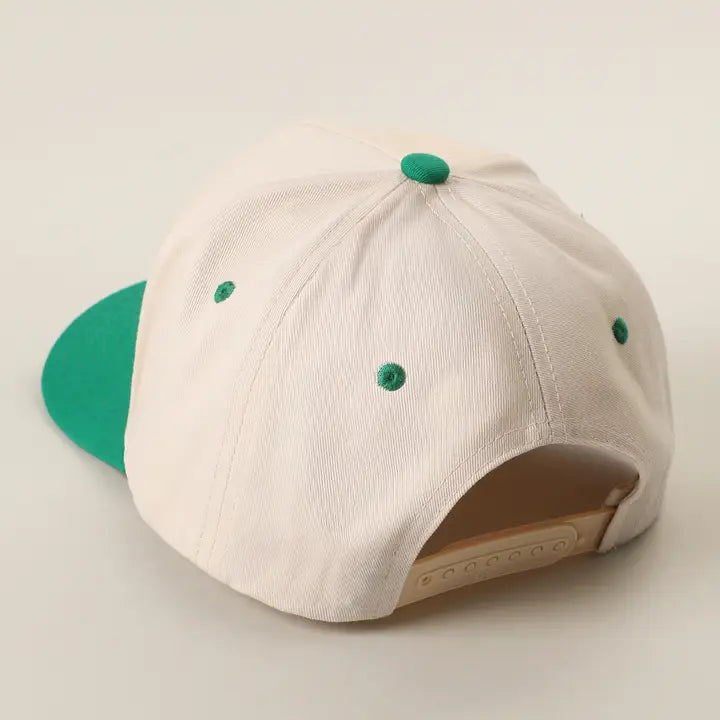 Golf Grl 3D Embroidered Rope Trucker Hat | Green