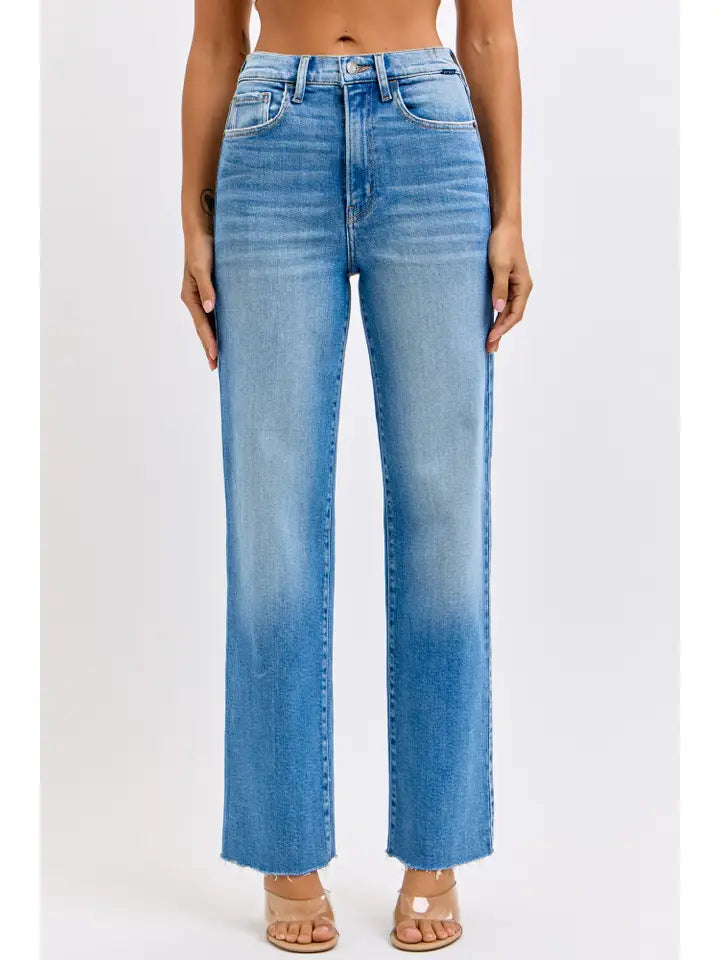 Bell Super High Rise Dad Jeans