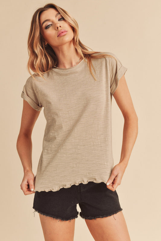 Gwen Baby Tee | Oat