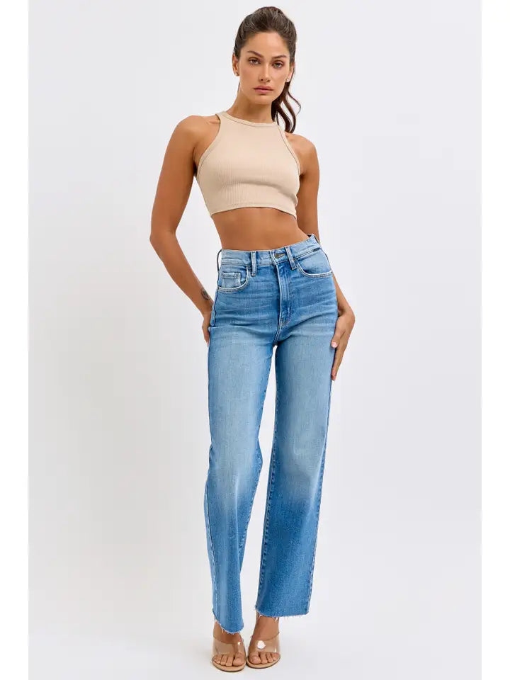 Bell Super High Rise Dad Jeans