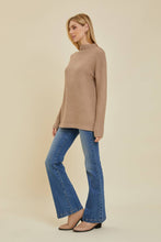 Load image into Gallery viewer, Turtleneck Tunic Sweater
