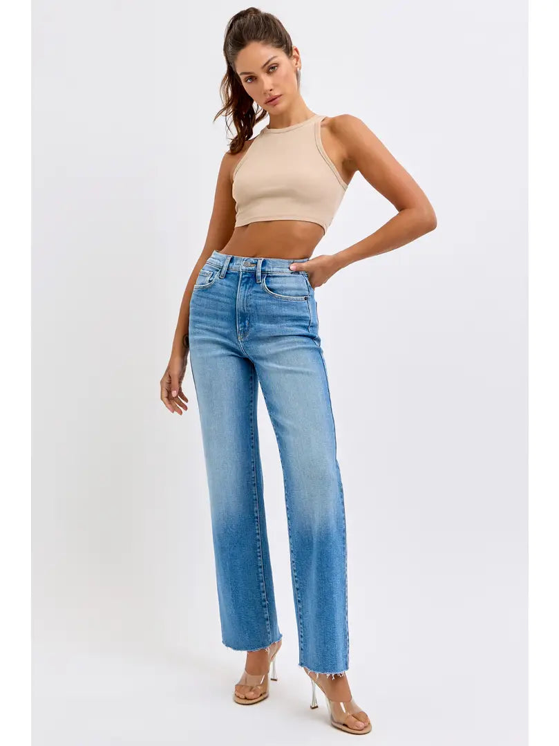Bell Super High Rise Dad Jeans