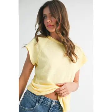 Ivy Tee | Lemon