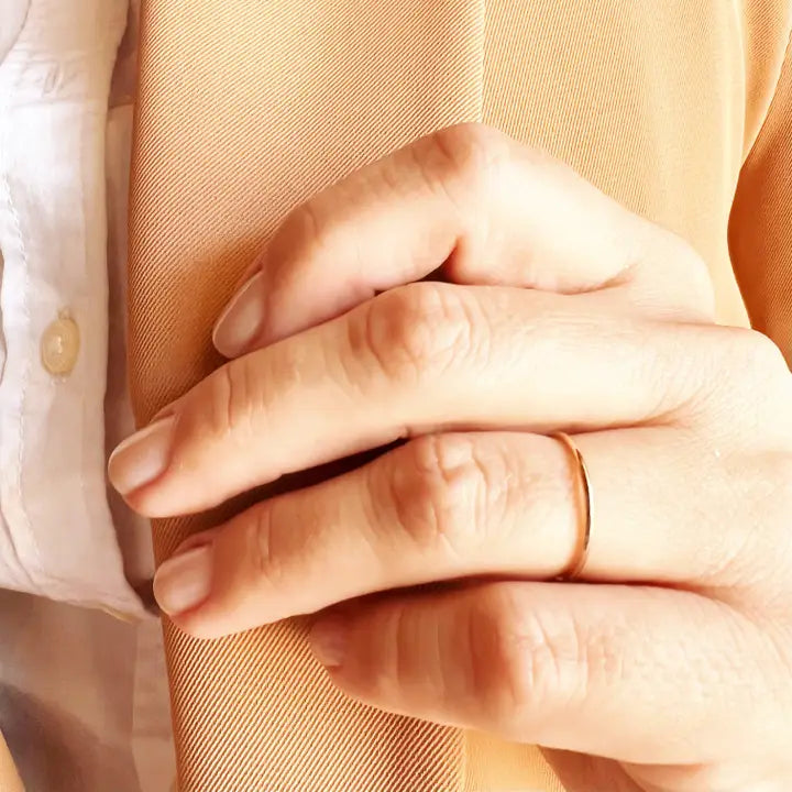 14K Gold Filled 1mm Plain Stackable Ring