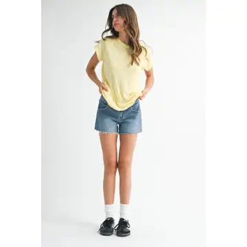 Ivy Tee | Lemon
