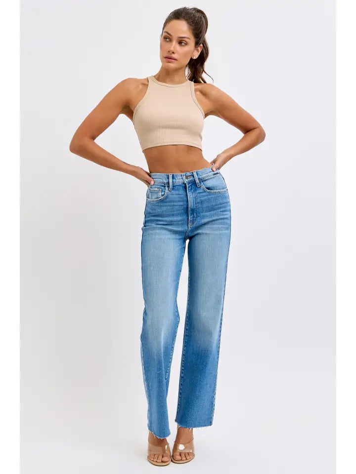 Bell Super High Rise Dad Jeans