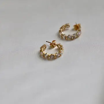 Stella Cz Eternity Hoops