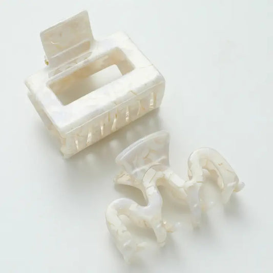 Assorted Small/Medium Claw Clips | Snowfall