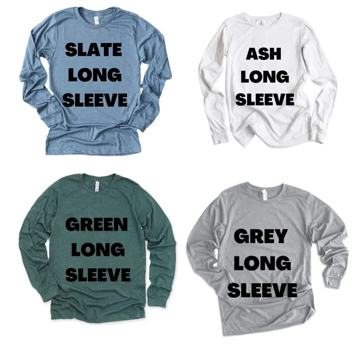 Noel Ski Bum Long Sleeve Tee | Ash