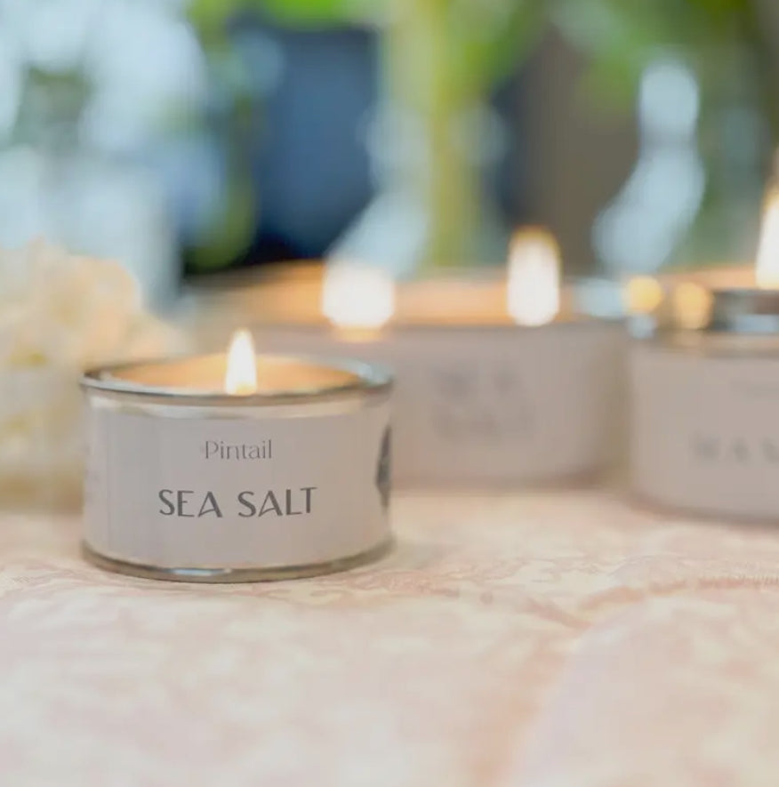 Pintail Candle Co Sea Salt Mini Tin