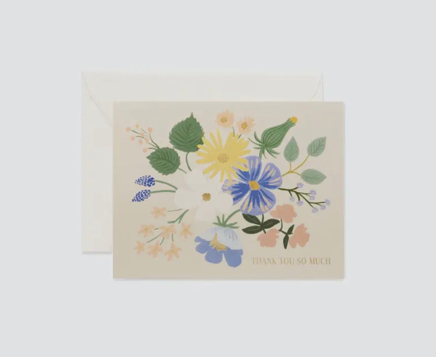 Rifle Paper Garden Party Thank You Card