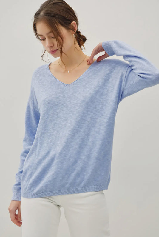 Be Cool Cotton Slub Sweater