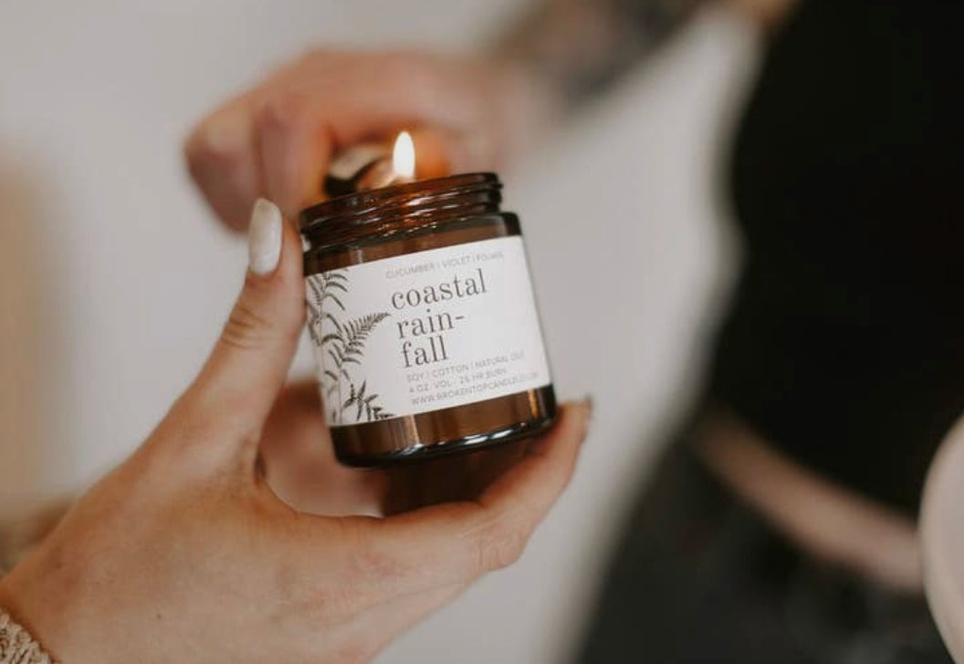 Broken Top Soy Candle | Coastal Rainfall