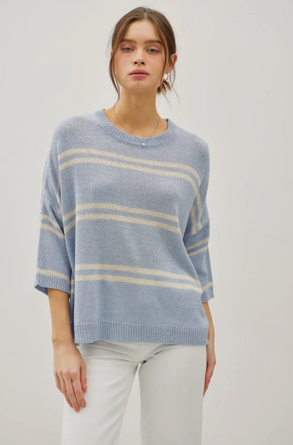 Be Cool Drop Shoulder Sweater Top