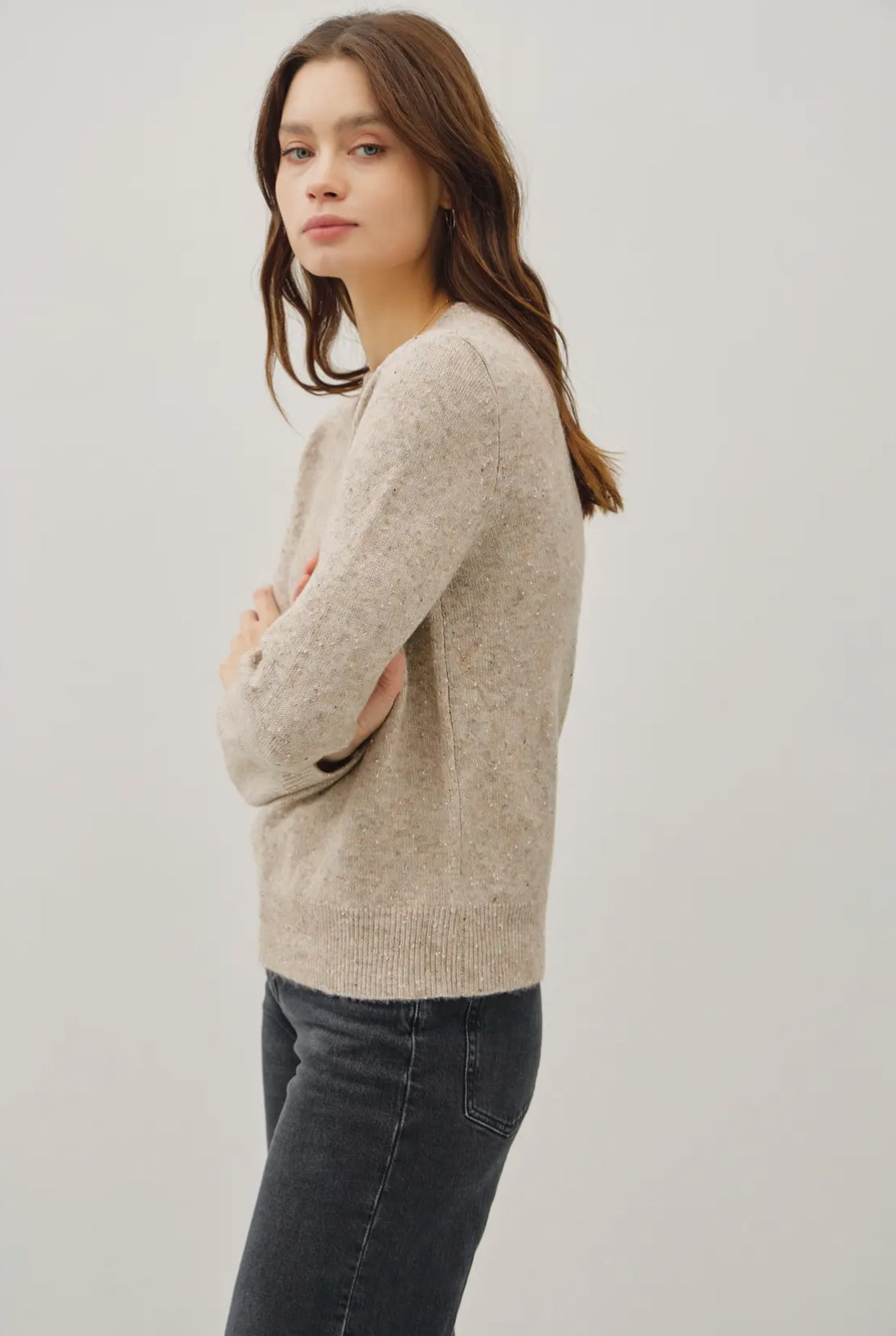 Be Cool Textured Yarn Sweater