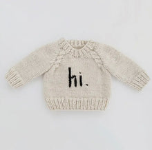 Load image into Gallery viewer, Huggalugs Hi. Knit Sweater
