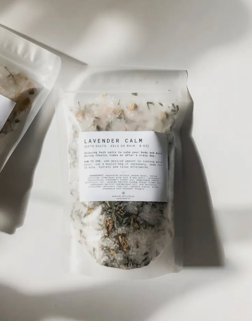 Agha Studio Lavender Calm Bath Salts