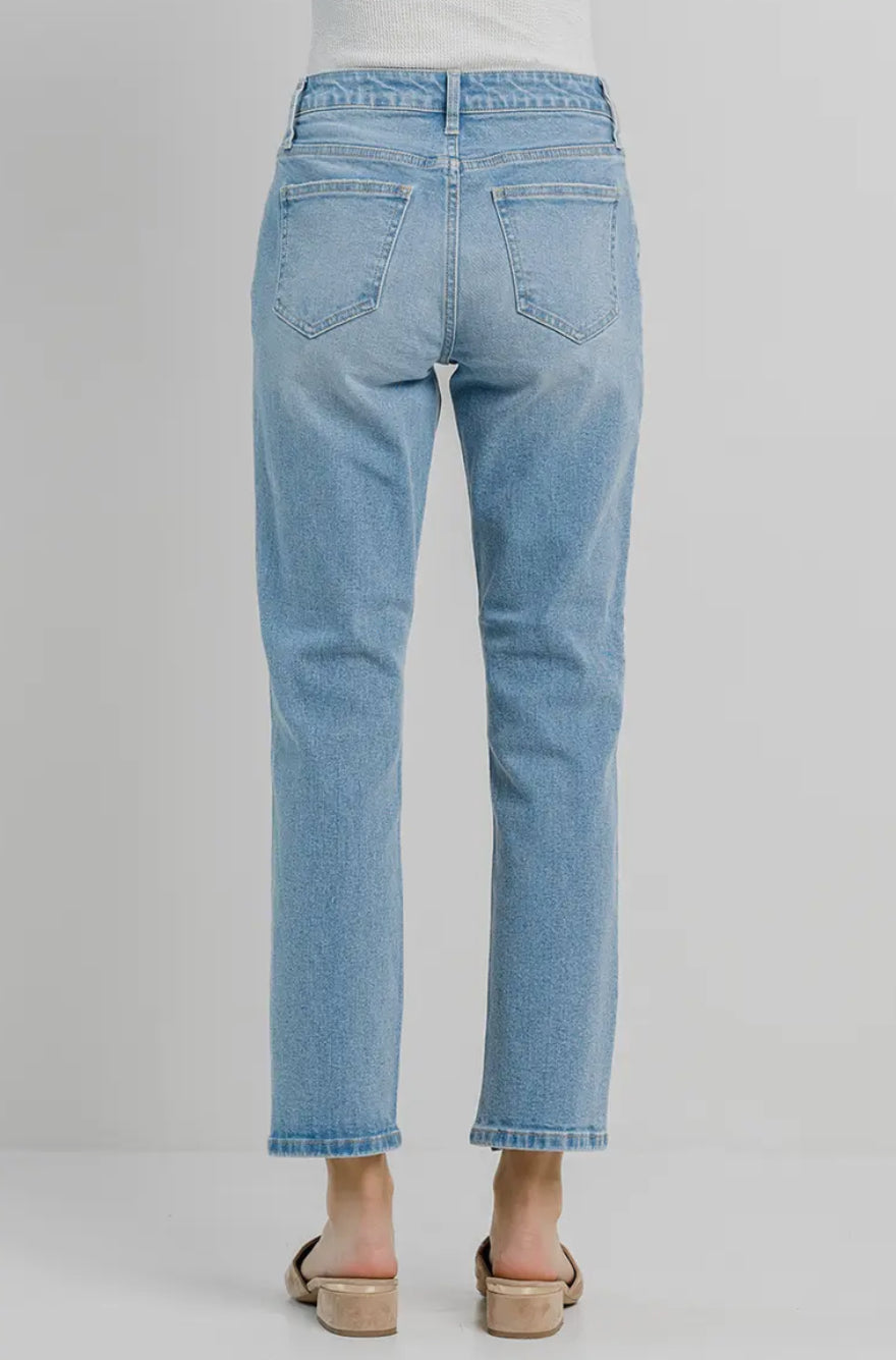 Jelly Jeans Straight Leg With Worn Hem