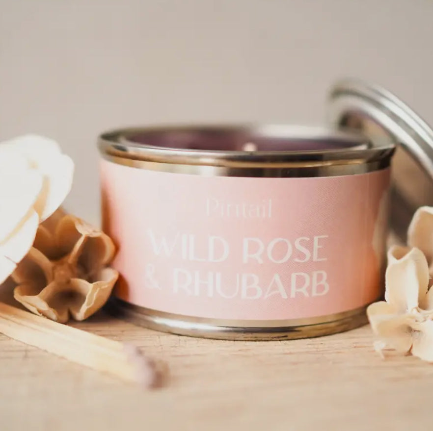 Pintail Candle Co Wild Rose & Rhubarb