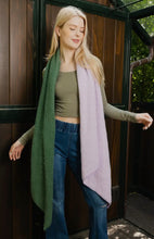 Load image into Gallery viewer, Leto Accessories Two Tone Scarf | Lavender
