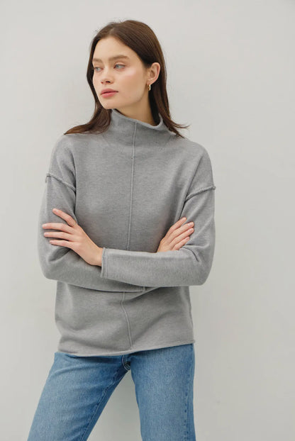 Be Cool Funnel Neck Sweater