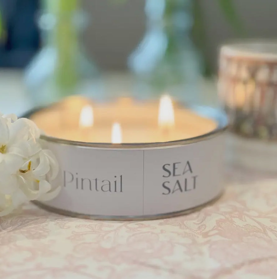 Pintail Candle Co Sea Salt Three Wick Candle