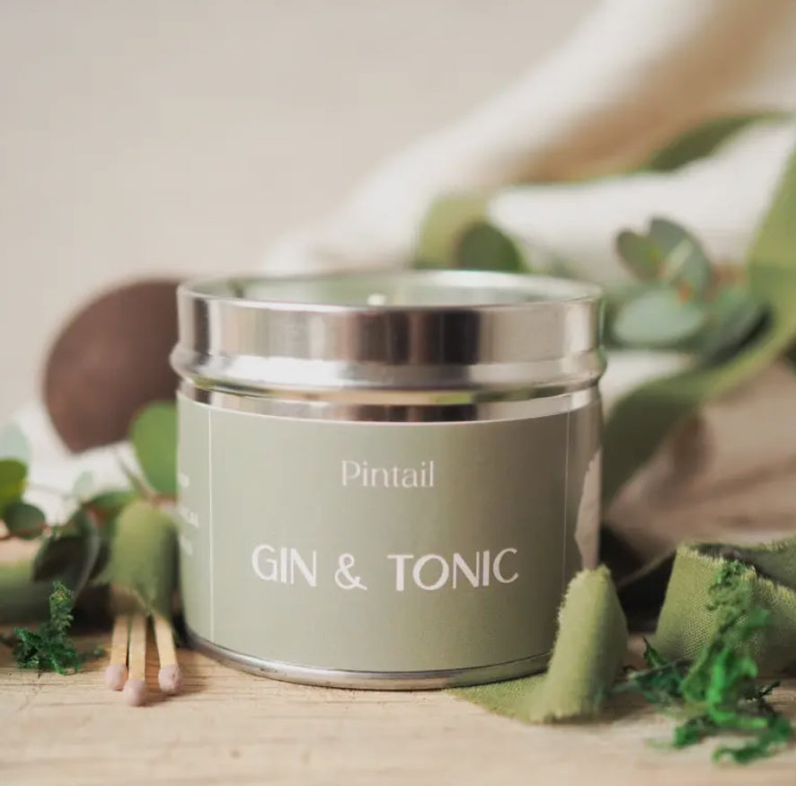 Pintail Candle Co Gin & Tonic Mini Tin