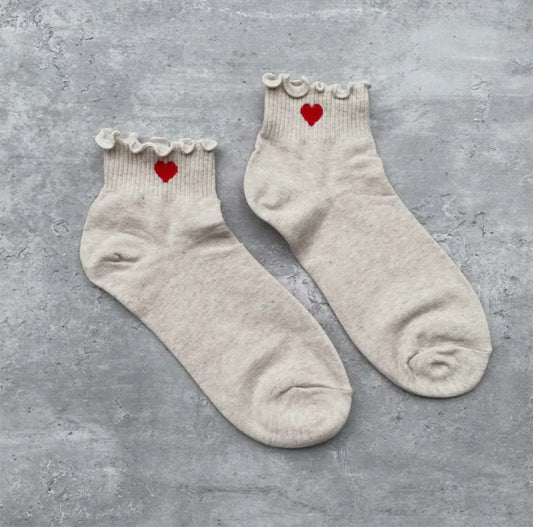 Tiepology Heart Socks