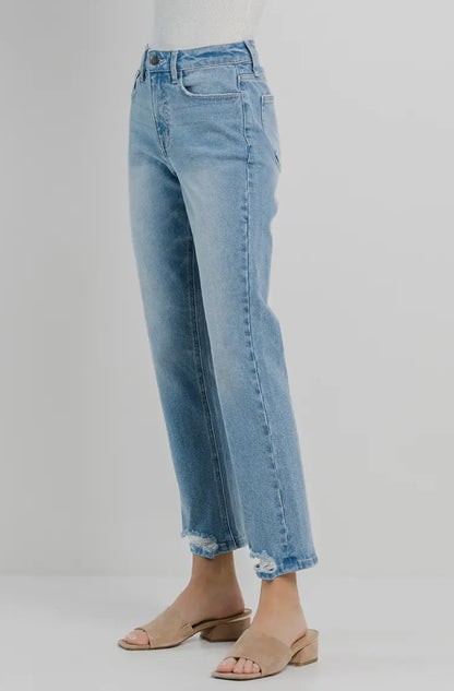 Jelly Jeans Straight Leg With Worn Hem