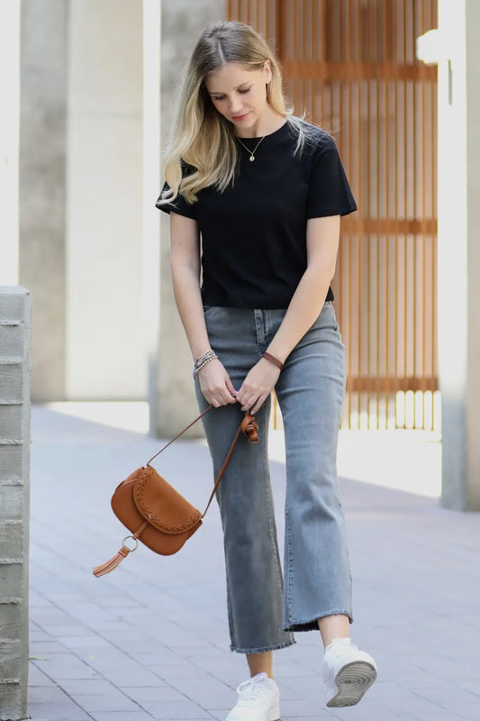 42 Pops Cotton Tee | Black