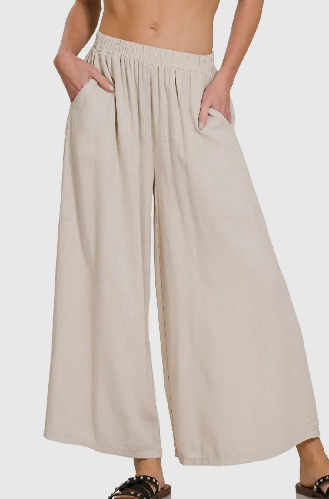 42 Pops Linen Blend Pants | Sand