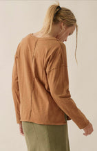 Load image into Gallery viewer, Promesa Mineral Wash Long Sleeve | Toffee
