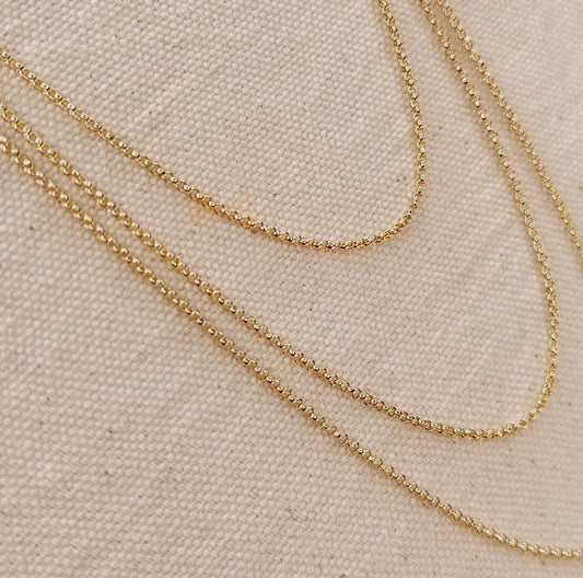 GoldFi Rolo Chain Necklace | 18”
