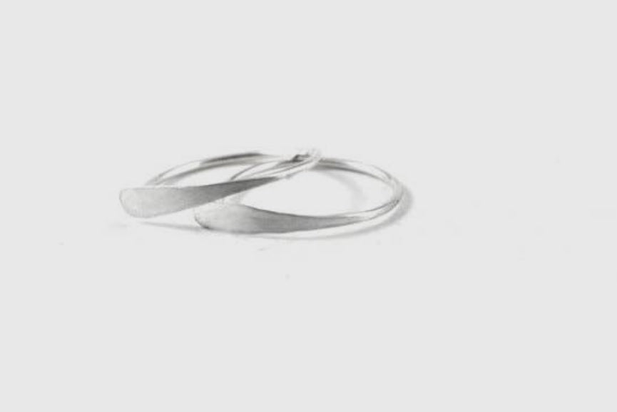 Design By Gam Sleeper Earrings | Silver