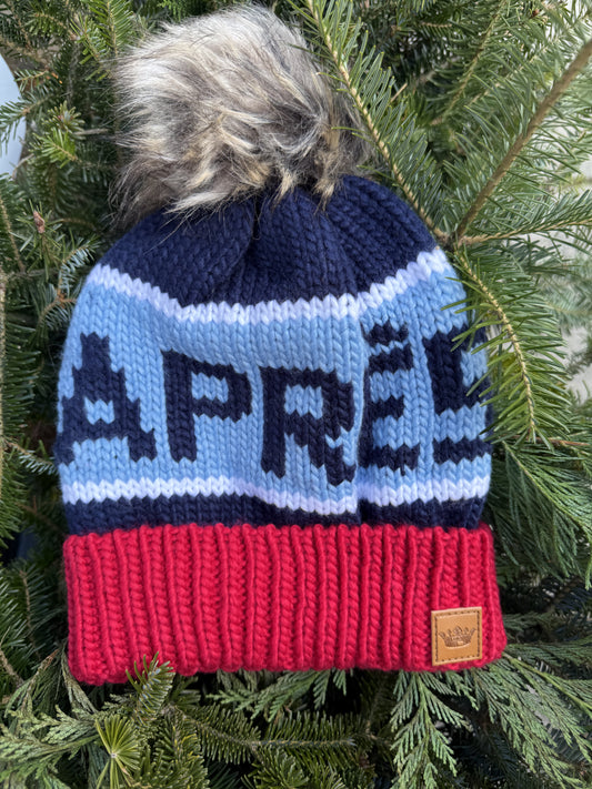 The Blue Après Beanie