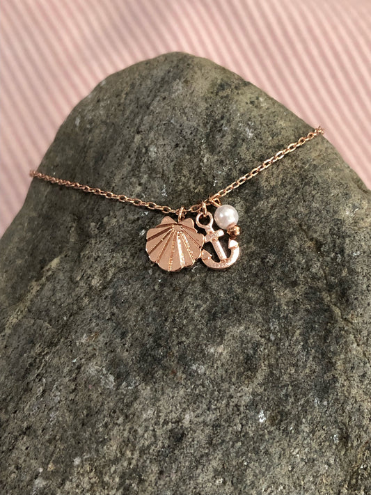 By The Sea Charm Necklace