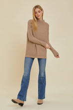 Load image into Gallery viewer, Turtleneck Tunic Sweater
