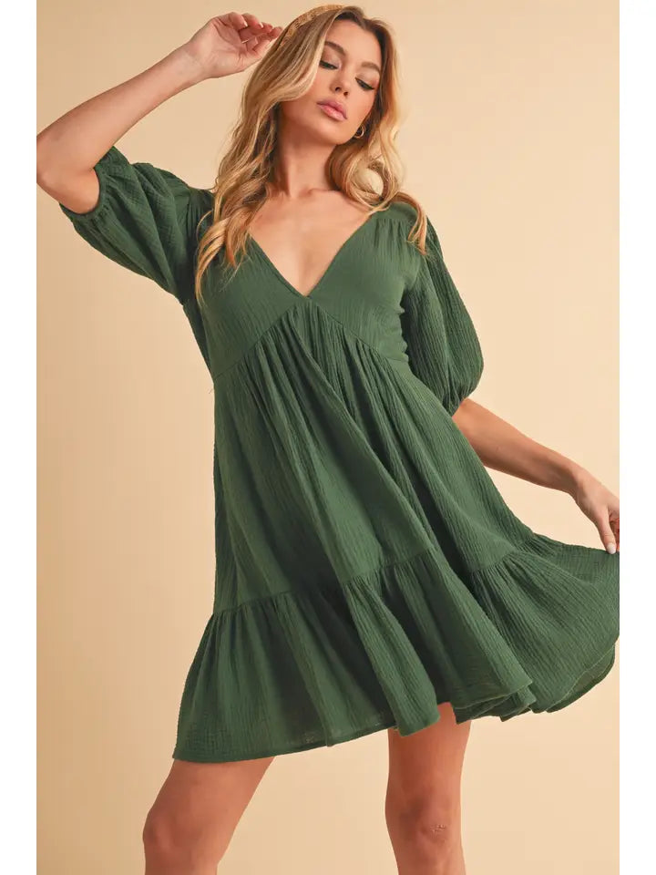 Penny Dress | Emerald