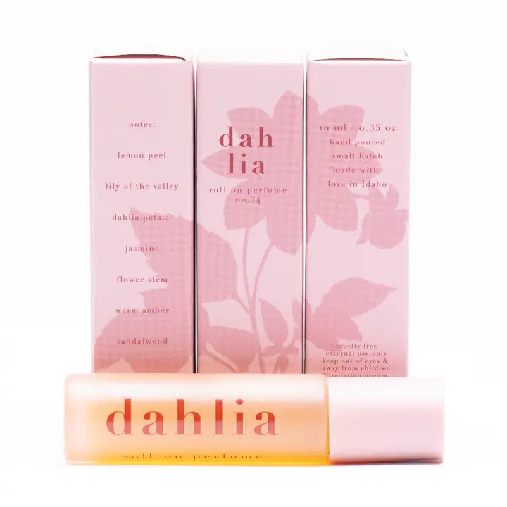 Clean Roll-On Perfume | Dahlia