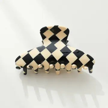 Checkmate Medium Claw Clip | Adrienne