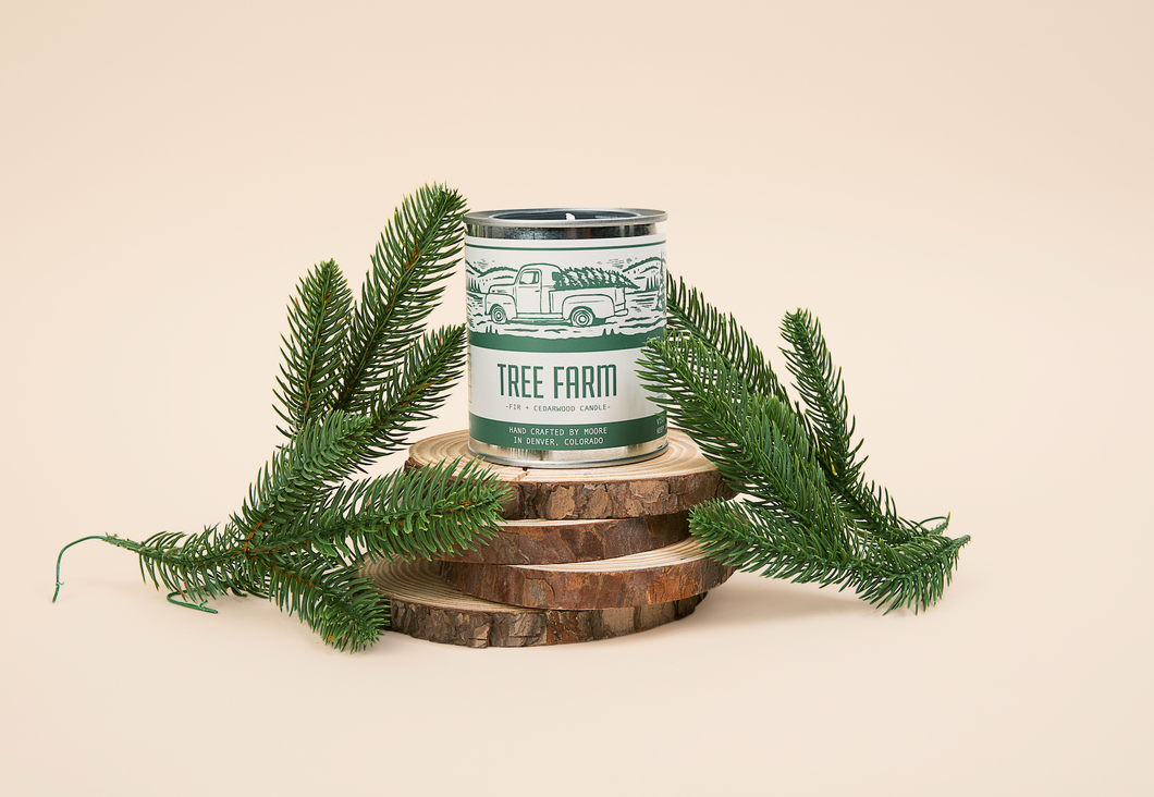 Moore Collection Tree Farm Candle-1/2 Pint