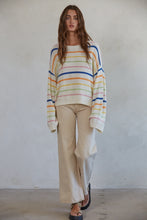 Load image into Gallery viewer, By Together Maggie Striped Pullover
