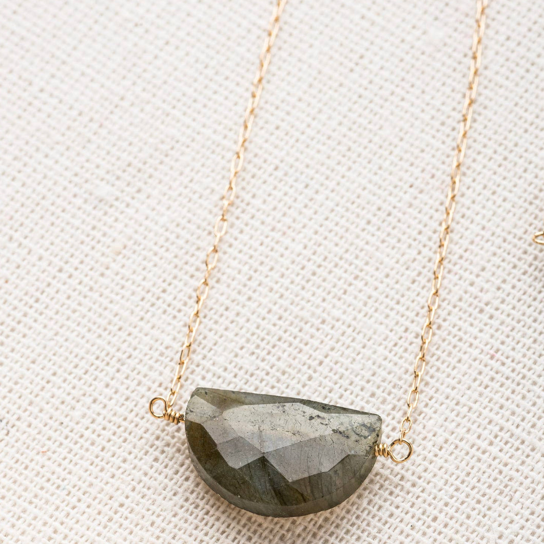 Original Hardware Labradorite Gemstone Necklace